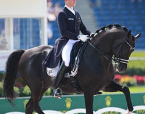 Matthias Rath and Totilas in the Grand Prix at the 2015 European Championships :: Photo © Astrid Appels