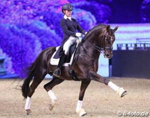 Jil-Marielle Becks and Damon Hill at 2015 Equitana :: Photo © LL-foto