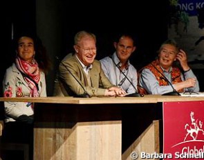 Panelists Beatriz Ferrer-Salat, Wilfried Bechtolsheimer, Tristan Tucker, and Jennie Loriston-Clarke