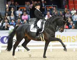 Jessica von Bredow-Werndl and Unee BB at the 2015 CDI-W Gothenburg :: Photo © Roland Thunholm