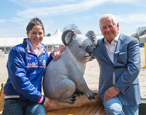 Kristina Sprehe and Ulli Kasselmann looking forward to 2015 CDI Hagen - Horses & Dreams :: Photo © Mehmet Akdag