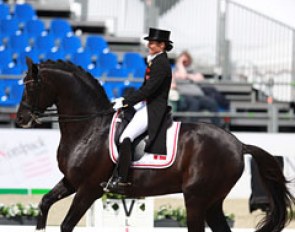 Rikke Svane and Finckenstein at the 2015 CDIO Hagen :: Photo © Astrid Appels