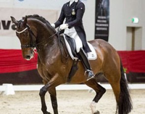 Jennie Larsson and Zircoon Spring Flower at the 2015 CDI Nieuw en St. Joosland :: Photo © Digishots