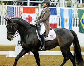 Vicky Busch and Pacifica at the 2015 CDI Katy :: Photo © Sue Stickle