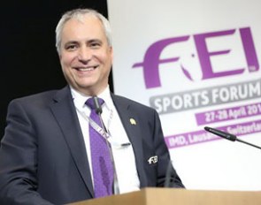 FEI President Ingmar De Vos closed the FEI Sports Forum 2015 thanking all participants, including the IOC, National Federations, FEI stakeholders, Organisers and athletes, and the FEI Technical Committees for all their work 