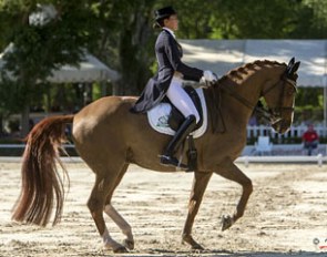 Beatriz Ferrer-Salat and Delgado at the 2015 Spanish Championships in Madrid :: Photo © Top Iberian