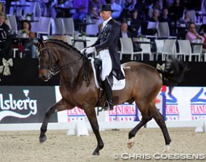Patrik Kittel and Delaunay at the 2015 CDI Mechelen :: Photo © Chris Coessens