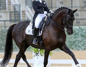 Natalie Pai and Fritz San Tino at the 2015 North American Junior/Young Riders Championships in Lexington, KY :: Photo © Sue Stickle