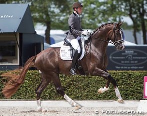 Laurens van Lieren and Gunner KS at the 2015 Pavo Cup Finals :: Photo © Focussed