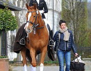 Pauline Holzknecht with Wells Fargo's owner Elke Schmitz-Heinen
