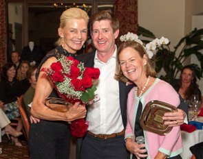 Christine Traurig, Sean Caddell and Bonnie Jenkins at the Ride to Rio Fundraiser :: Photo © Sheryl L Ross