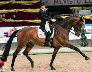 Lisa-Maria Klössinger and New Lord at the 2015 CDI-W Salzburg :: Photo © Petra Kerschbaum
