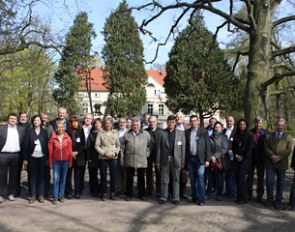 Participants of the 2015 ESSA conference at the Polish State Stud Sieraków