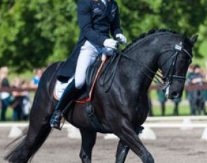 Bret Parbery and DP Weltmieser at the 2015 CDI Sydney :: Photo © Franz Venhaus