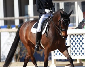 Mateo Barsotti on the Dutch bred Ra Vinci
