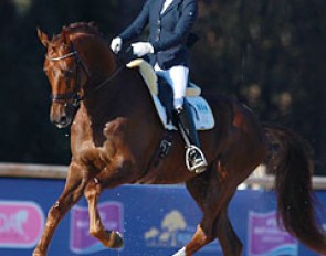 Jeanna Hogberg and Springbank VH at the 2015 CDIO Vidauban :: Photo © Astrid Appels