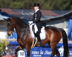 Victoria Michalke and Wasabi at the 2015 CDIO Vidauban :: Photo © Astrid Appels