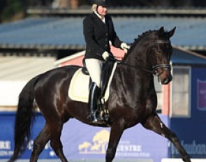 Tatiana Miloserdova on the 5-year old KWPN bred Florento Fortuna (by Sorento x Rubiquil)
