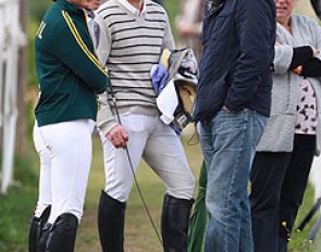 Brazilian junior rider Giovanna Pass is in Portugal to train with Paulo Caetano