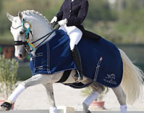 Raquel Falcao and Real win the Grand Prix at the 2015 CDI Vilamoura :: Photo © Astrid Appels