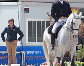German Christoph Koschel coaching Ricardo Wallenstein on Bem Me Quer