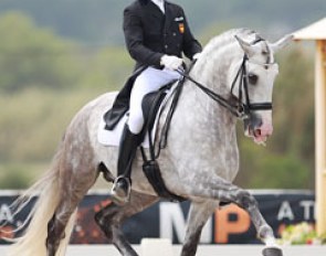 Jose Antonio Garcia Mena and Dragao at the 2015 CDI Vilamoura in Portugal :: Photo © Astrid Appels