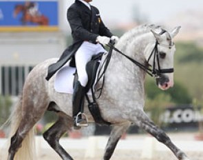 Jose Antonio Garcia Mena and Dragao at the 2015 CDI Vilamoura :: Photo © Astrid Appels