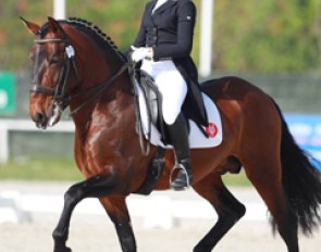 Giovana Pass and Zingaro de Lyw at the 2015 CDI Vilamoura :: Photo © Astrid Appels