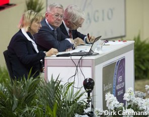 Peter Holler judging at the 2015 World Cup Finals in Las Vegas :: Photo © Dirk Caremans