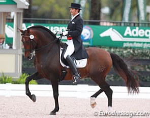 Jose Daniel Martin Dockx and Bolero CXLVIII :: Photo © Astrid Appels