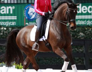 German Hubertus Schmidt is in town to train Devon Kane on the Danish bred Destiny (by De Niro)