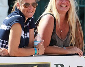 Germans having a chat: Patricia Koschel and Dr. Kerstin Klieber