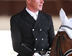 German Michael Klimke has brought four FEI horses to Wellington for a new chapter in his competitive career :: Photo © Astrid Appels