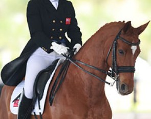 Virginia McKey and Wolkenglanz at the 2015 CDI Wellington :: Photo © Astrid Appels