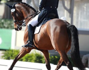 Kathleen Raine and Breanna at the 2015 CDI Wellington :: Photo © Astrid Appels