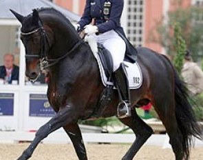 Anabel Balkenhol and Heuberger at the 2015 CDI Wiesbaden :: Photo © LL-foto