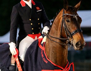 Carl Hester and Nip Tuck win the 2015 CDI Windsor Grand Prix :: Photo © Risto Aaltonen