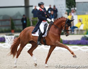 Michael Eilberg and Woodlander Farouche at the 2016 CDIO Aachen :: Photo © Astrid Appels