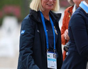 Tinne Vilhelmson's long time coach Louise Nathhorst