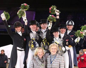 The German team won the Nations' Cup at the 2016 CDIO-U2 Braunschweig :: Photo © Karl Heinz Frieler