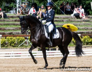 Terhi Stegars and Axis at the 2016 CDI-W Brno :: Photo © Lukasz Kowalski