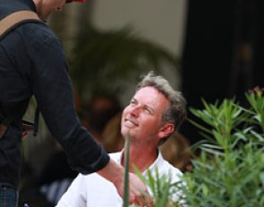 Carl Hester at the Valegro book signing