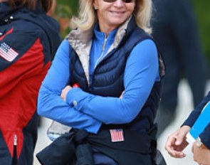 U.S Developing Grand Prix Team trainer Debbie McDonald, who also personally coaches Laura Graves and Kasey Perry