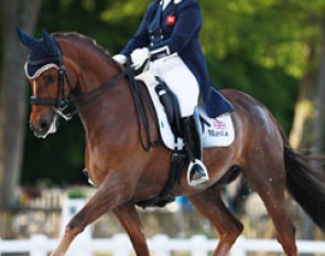 Alice Oppenheimer and Headmore Delegate at their last CDI together, the 2016 CDIO Compiegne :: Photo © Astrid Appels