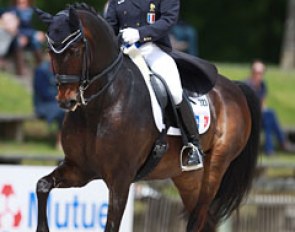 Karen Tebar and Ricardo at the 2016 CDIO Compiègne :: Photo © Astrid Appels