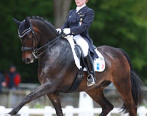 Karen Tebar and Ricardo at the 2016 CDIO Compiegne :: Photo © LL-foto