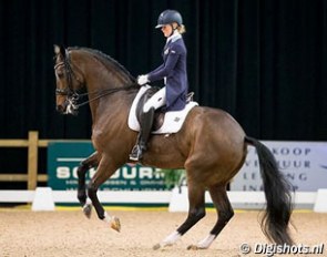 Juliette Ramel and Buriel KH at the 2016 CDI Drachten :: Photo © Digishots