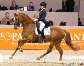 Febe van Zwambagt and FS Las Vegas at the 2016 CDI Drachten :: Photo © Digishots