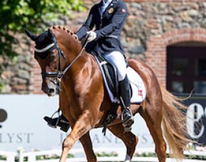 Hedda Victoria Aam Opheim and Dancer at the 2016 European Pony Championships in Vilhelmsborg, Denmark :: Photo © Digishots