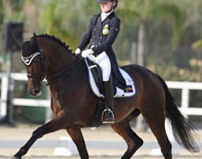 Isabella Tovek on Connery at the 2016 European YR Champs